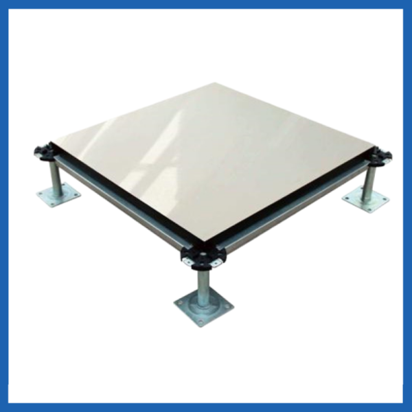 Ceramic all steel raised raised floor