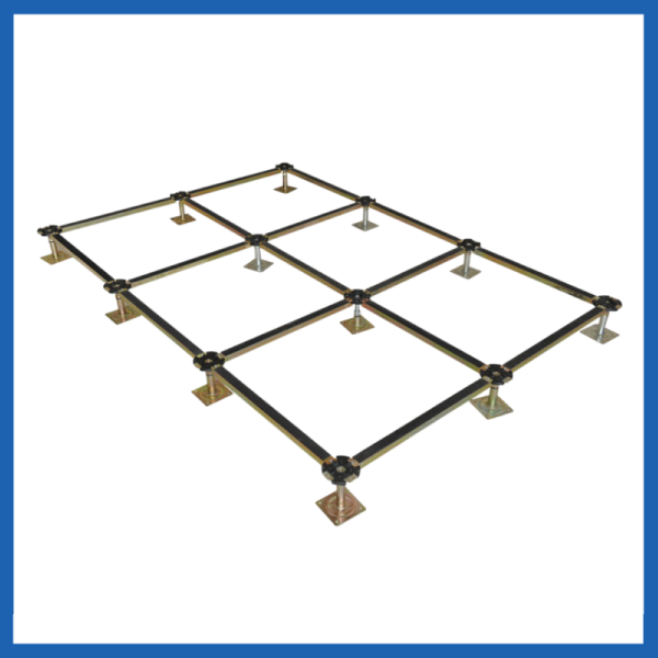 Antistatic floor support